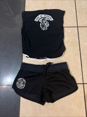 Black Women's Lounge Shorts
